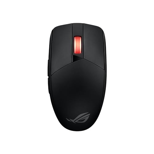ASUS ROG Strix Impact III Wireless Gaming Mouse, 57 G Lightweight, 36K DPI Sensor, Bluetooth & 2,4GHz RF, ROG SpeedNova, Up to 618hrs Battery Life, Replaceable Switches, ROG Omni Receiver, Black by ASUS - Used condition - US$46.97