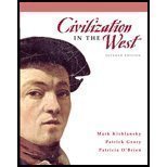 Hardcover Civilization in the West: Since 1300: Ap Edition Book