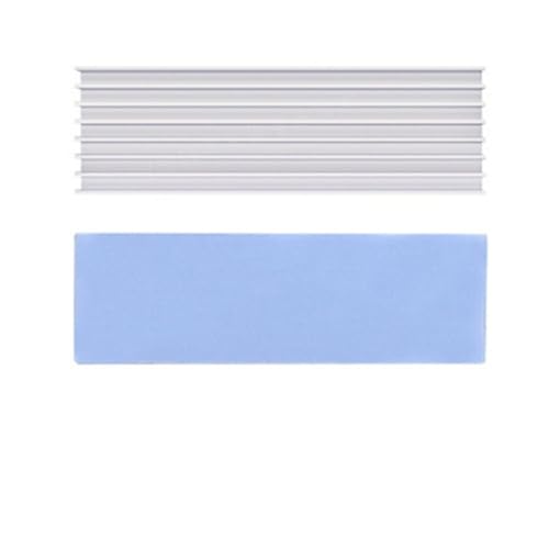 Radiateur PCI-E 2280 Silver pour SSD M.2 NVMe de PC de bureau - 2