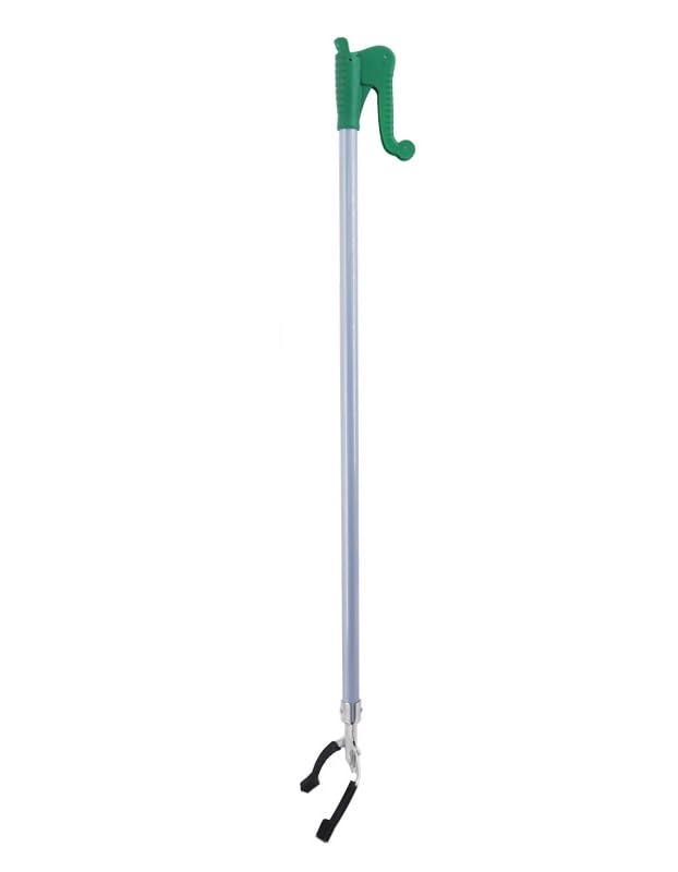 27" Heavy Duty Aluminum Trash Picker Grabber Reacher Pickup Tool