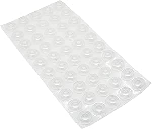 滑り止め ゴム足 シール クリア 丸型 クッションゴム すべりどめ ゴム 扉 クッション 戸当たり 衝撃吸収材 滑り止めシール ソフトクッション 直径×厚さ 粒 (13.5mm×5.5mm 50粒)