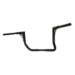 BRSIKBA-Black-14-Rise-Ape-Hanger-Fat-1-14-Handlebar-FLHT-Iron-Front-B1RAHF11HFHTF1-Made-with-fine-Craftsmanship