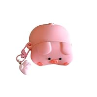 Lustige AirPods 4 Hülle Mit Capybara-Motiv – Stoßfest, Mit Karabiner, Aus Weichem Silikon