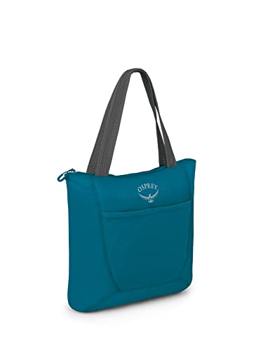 Osprey Ultralight Collapsible Stuff Tote Bag, Waterfront Blue