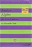  Analyse - Algèbre - prépa HEC, voie économique 2e année