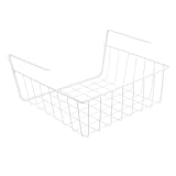 Conception multifonctionnelle : convient à divers environnements tels que les placards de cuisine et les armoires, offrant des solutions de rangement polyvalentes pour différents besoins, paniers suspendus pour la cuisine, organisateur d’étagère en fil métallique