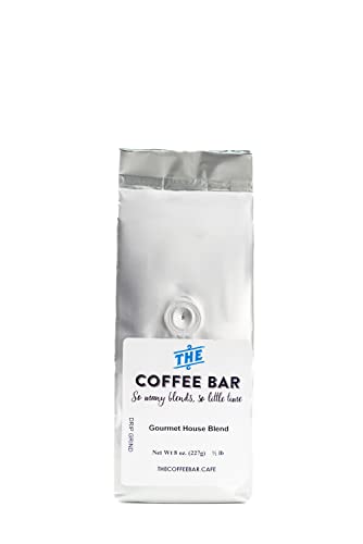 The Coffee Bar Gourmet House Blend Coffee, 100% Arabica Coffee, Coffee Gift, Gift For Coffee Enthusiast, Medium Roast 1/2 Lb. Bag #TOP21