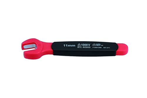 Laser 8548 Insulated Open Ended Spanner 11mm, Chrome