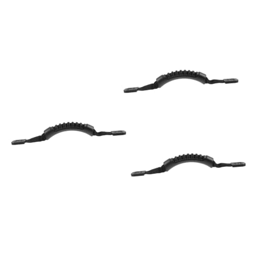 Toddmomy 3 Piezas Bolsa De Transporte para Kayak Portacañas para Kayak Tapones De Kayak Enchufe De Accesorios para Kayak Casco Antiguo Soporte para Remo De Kayak Black El Plastico