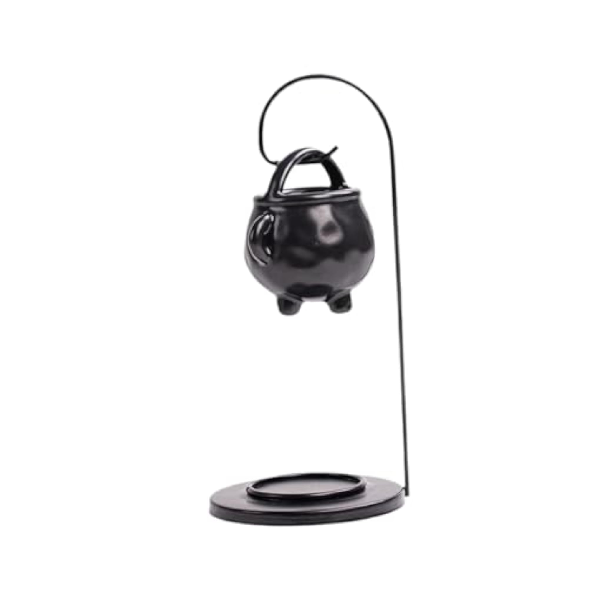 Ceramic Essential Oil Burner Aroma Diffuser, Black