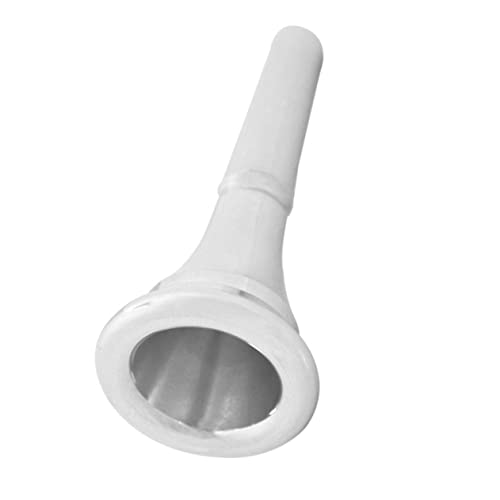 Supvox Mouthpiece French Horn Mouthpiece Gold Plated Trumpet Mouthpiece Replacement Mouthpiece Copper Musical Instrument 5C Silver Portable Horn Mouthpiece Professional Horn Mouthpiece #TOP28
