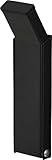 山崎実業(Yamazaki) マグネット 折り畳みドアストッパー ブラック (使用時)約W4.5×D7×H28cm タワー tower 強力マグネット 簡単取付 玄関ドア 片足で操作可能 3721