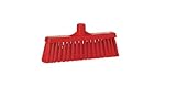 Vikan 31664 Medium Sweep Floor Broom Head, Polypropylene Block, 12-1/4 Polyester Bristle, Red