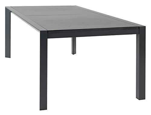 Ib Style Gartentisch Diplomat - Ausziehbarer Aluminium Tisch 90-180 Cm