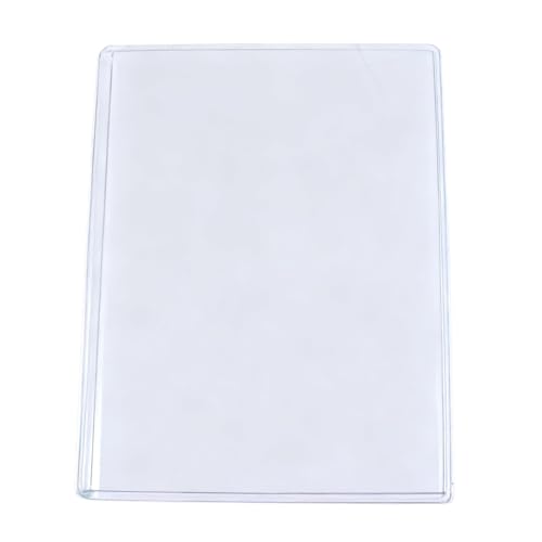 Feuilles de protection PVC haute transparence 8,5x11 pouces anti-rayures pour rapport