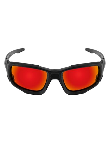 Image of Mryok Replacement Lenses for Oakley Si Ballistic Shocktube OO9329 Sunglasses, HD Polarized, UV Protection, Impact Resistant