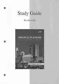 Paperback Study Guide to accompany Principles of Auditing and Other Assurance Services Book