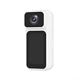 Action cam compatta 4K con memoria estesa da 128 GB e interfaccia intuitiva, per lavoro e viaggi, colore: bianco