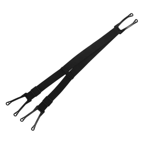 GANAZONO Hockey Hip Brace Suspenders Hockey Belt Tractor Anti-skid Pants Suspender Anti-slid Belt Suspender Hockey Protective Belt Strap Hockey Supply Pants Traction Strap Black
