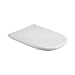 Roca A801327004 Asiento y Tapa, Coleccion Dama Retro, Color Blanco