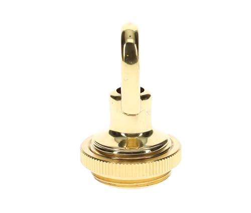 Image of B&P Lamp Cast Brass Screw Collar Ceiling Light Canopy Plate Kit