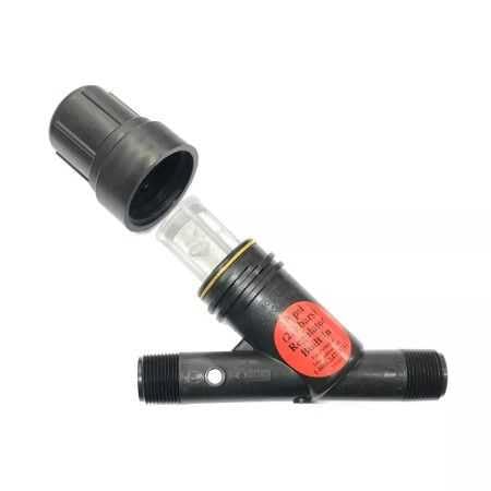 Suinga Filtro Regolatore di Pressione 2 Bar con Rete 75 Micron, Filetto Maschio 3/4", per Irrigazione a Goccia e Sistemi di Irrigazione Automatica