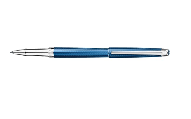 Caran dAche Leman Slim Grand 4771 168 Rollerball Pen Blue — view 2