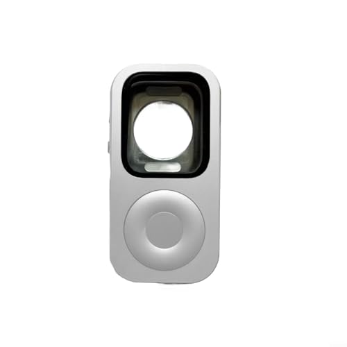 ReachMall Aluminum Alloy Smartwatch Protective Case With Retro Pod And Click Wheel Design, Precision Fit For I-Watch Series 7/8/9/10, 44/45mm(44mm)