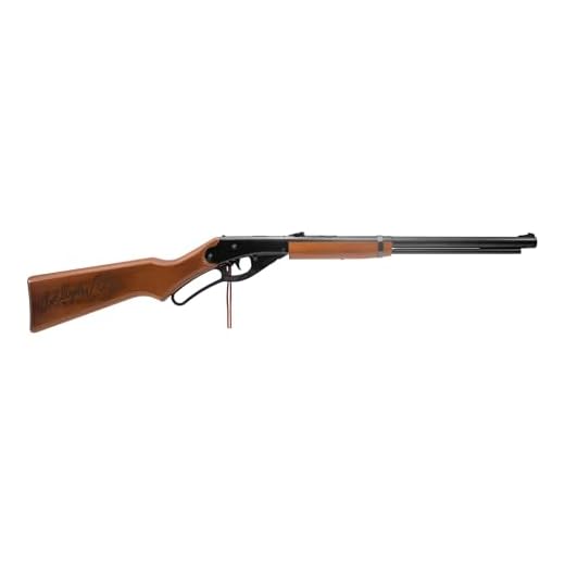 Daisy Outdoor Products Model 1938 Red Ryder BB Gun, Wood Grain, Overall length: 35.4 Inch