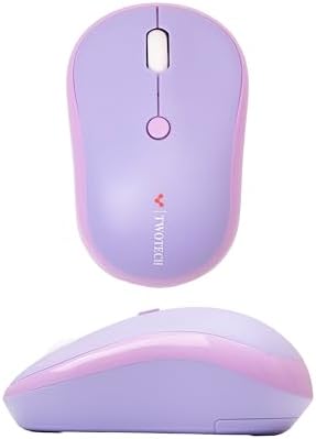 Petek Görünümlü Kablosuz Renkli Klavye Mouse Seti - Retro, Sessiz, Q Türkçe Dizayn (Mor) - Görsel 5