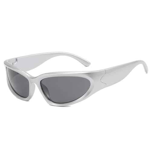 Lunettes de soleil de luxe style punk, verres tendance de haute qualité pour look urbain