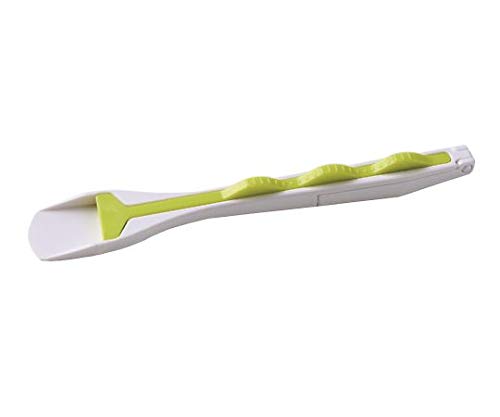 スマイルスプーン スライド式食具 ライトグリーン Imamaladham Edu Iq