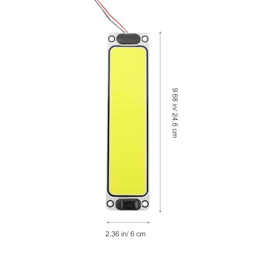 Lámpara portátil LED interior camión luz COB aluminio coche multiusos 2