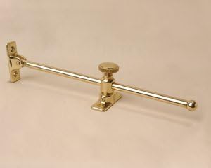 Van Dyke's Restorers Swing Window Sash Stay Brass