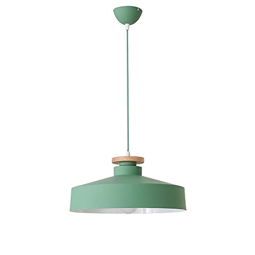 Lustre en métal moderne E27 suspension simple pour plafond de cuisine et salle à manger CFWSHJ
