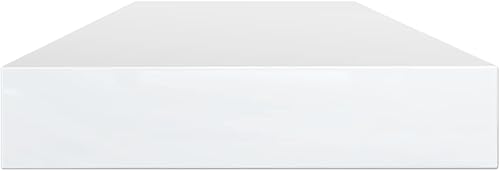 Miniatura 221 de Juego de 4 tableros de estantería, paneles de repuesto, unidades de almacenamiento, estantes de exhibición organizadores, gris hormigón, 31.5 x 11.8