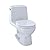TOTO MS853113#01 Ultimate Round One Piece Toilet, Cotton White