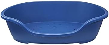 Moderna Plastic Dog Bed - Warm Grey 70cm base and 80cm top