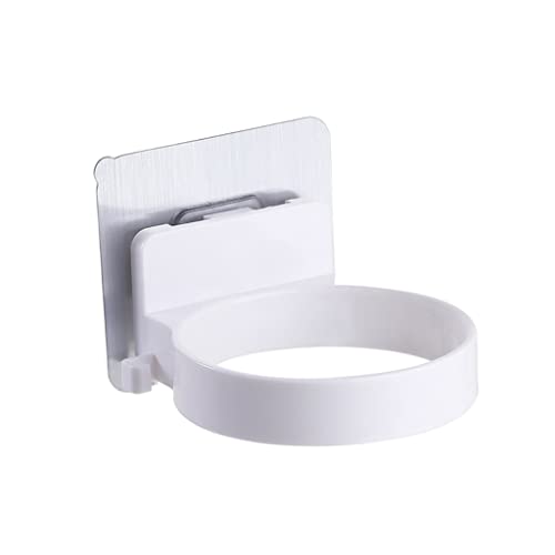 Suporte para secador de cabelo montado na parede Armazenamento de banheiro doméstico Suporte para pe