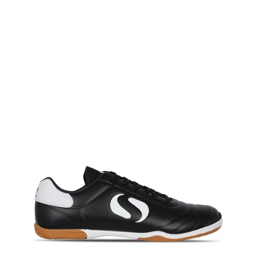 Sondico Strike Kids Juniors Football Trainers Black/White 6.5 (40)