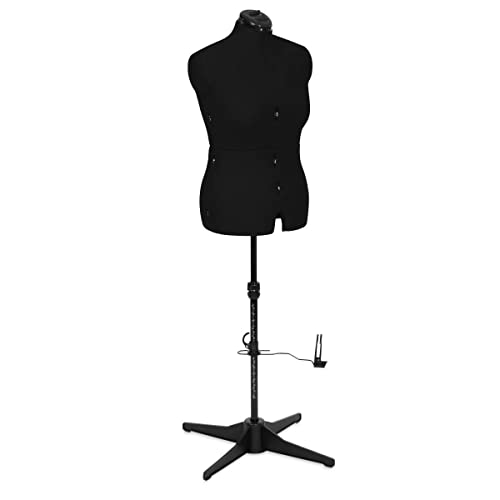 Sewing Online Mannequin Couture Réglable, Noire | Moyen (M) [Taille EUR 44 à 50] Cover