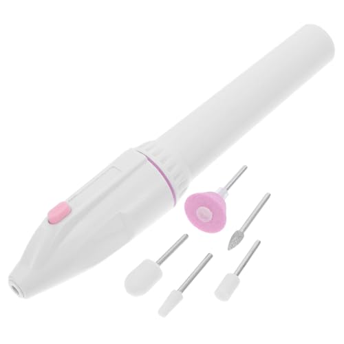VALICLUD Pulidora De Uñas Eléctrica Para Manicura y Pedicura Mini Herramienta Para Decoración De Uñas Multifuncional y Silenciosa Adecuado Para Uso Profesional y Doméstico
