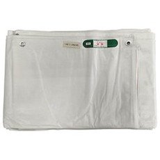 ユタカメイク(Yutaka Make) 白防炎シート普及型 5.4m×5.4m B245