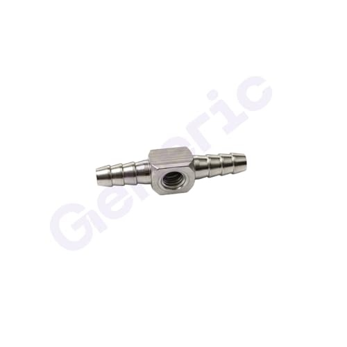 Image of Dental Chair Parts - Brass Nipple Size 4mm+ 4mm Two Way Joint, Superior Quality, Compact Design, Long Service Life (Pack of 3)