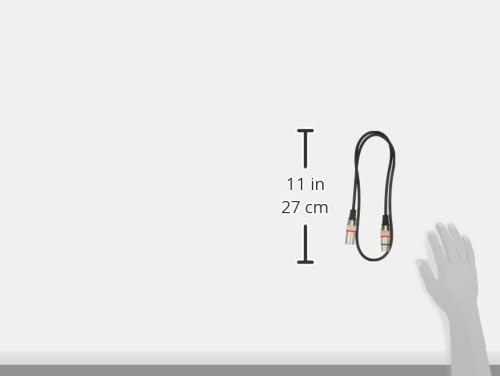 Image of Stagg SMC1 RD 1m XLR Male to XLR Female Microphone Cable, Red Ring