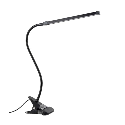 DIYEAH Lectura LED con Pinza Portátil Estudiar y Trabajar de Escritorio y Ahorradora de Energía