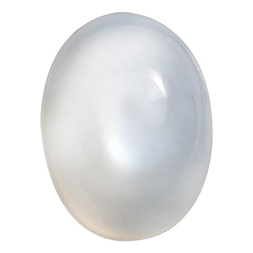 Pierre de lune astrologique Rashi Ratan cabochon naturelle 3.88 carats
