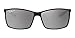 Ray-Ban Men's RB4179 Liteforce Square Sunglasses, Matte Black/Polarized Grey Mirrored Gradient Silver, 62 mm