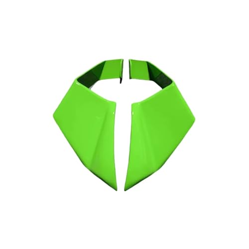 PBCGTFHJK Motorcycle Fairing Side Wings Fit for Kawasaki ZX10R ZX-10RR 2011-2019 Motorcycle Windshield Wing Fairing Front zx10r Spoiler Winglet Motorcycle Wing Spoiler(Bright Green)