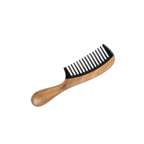 Mikinona 天然木櫛 ラッシュ ヘアジェル シャンプー ネズミの 尾 理髪スタイリング 剛毛コームヘア ほぐし櫛 男性 スクラバー ヘアブラシ テールコーム ヘアスタイリング くし 頭皮 木製